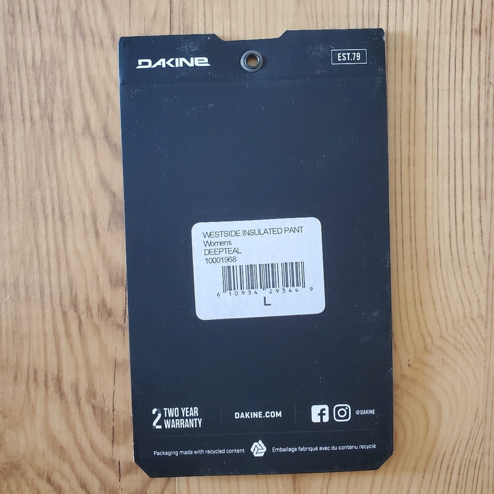 Dakine Women's Westside Insulated Pant - Picture 15 of 16